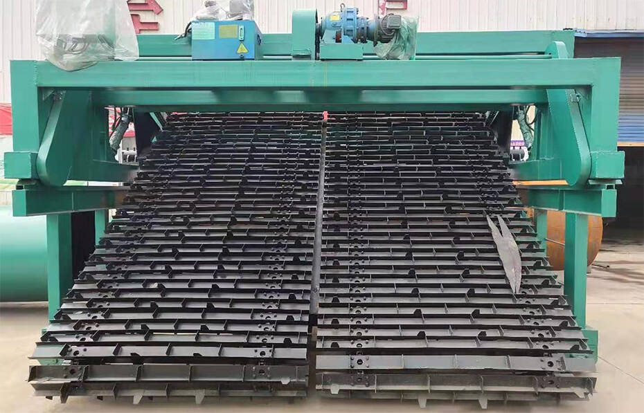 鏈板式翻拋機(jī)設(shè)備實(shí)拍圖 鏈板式翻拋機(jī)設(shè)備實(shí)拍圖